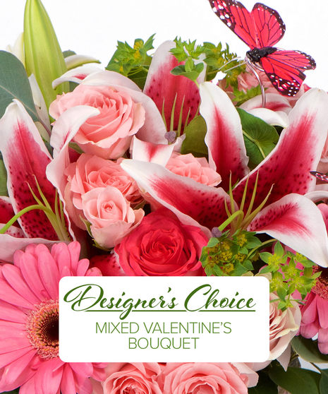 Valentine's Day - Designer's Choice Mixed Bouquet